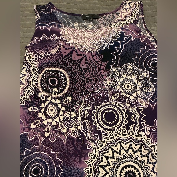 R&M Richards Purple Mandala Dress - Picture 2 of 4